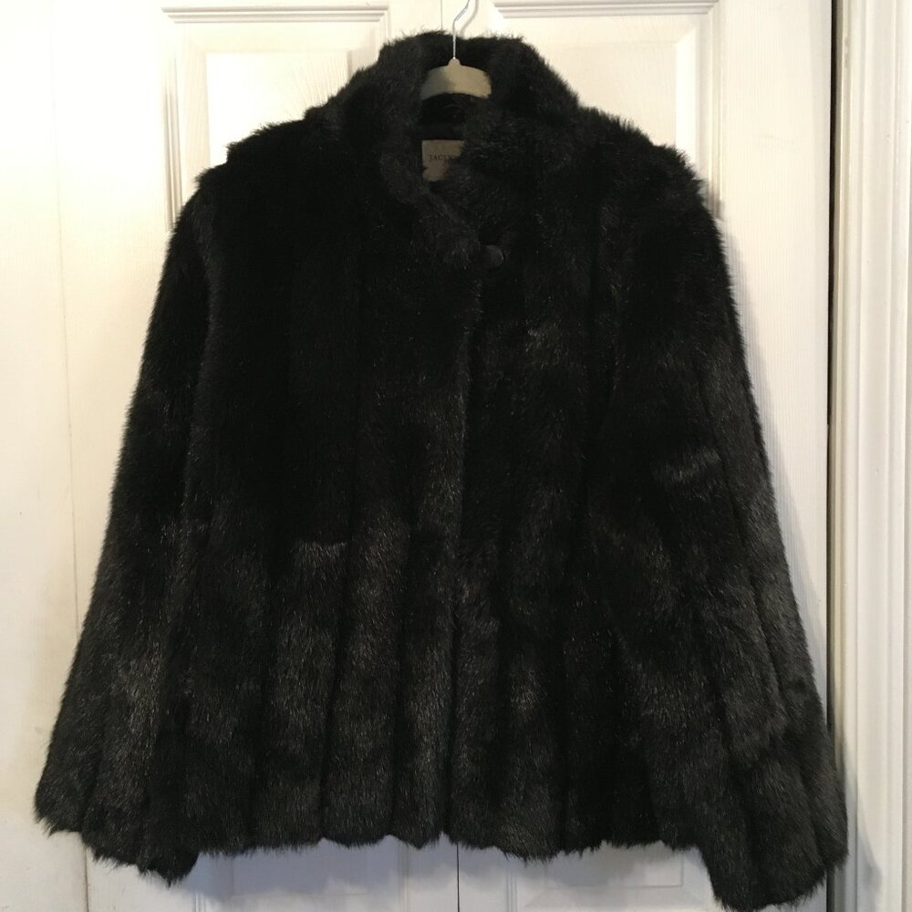 Jaclyn Smith Classic Vintage Faux Fur Coat